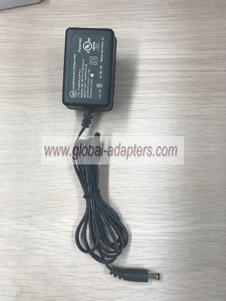 New LEI MT18-Y120150-A1 12V 1.5A I.T.E Power Supply Adapter New LEI MT18-Y120150-A1 12V 1.5A I.T.E Power Supply Adapter